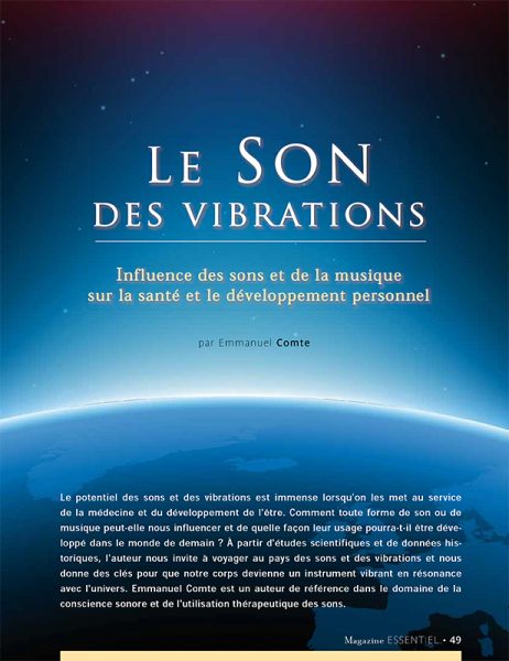 Magazine Essentiel, mars 2016