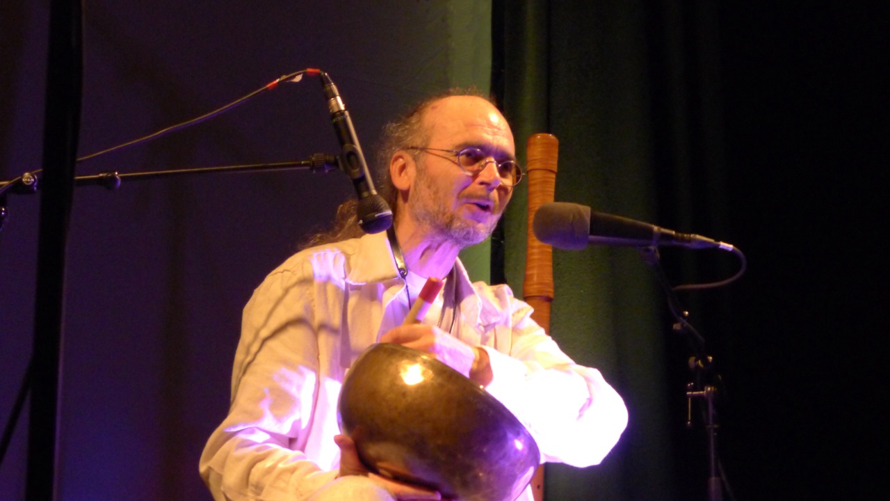 Sonologie, concert harmonique, festival de musiques zen et spirituelles, Paris, juin 2014