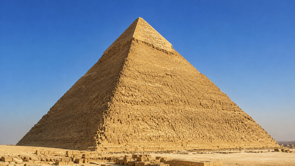 La pyramide de Khéops