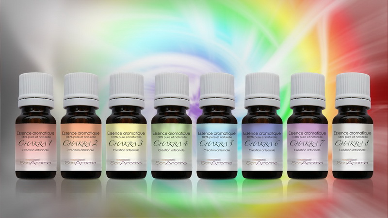 Set de 8 huiles Chakras