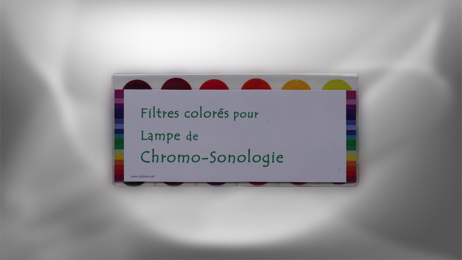 Pochette de 18 filtres pour lampe ChromoQuartz