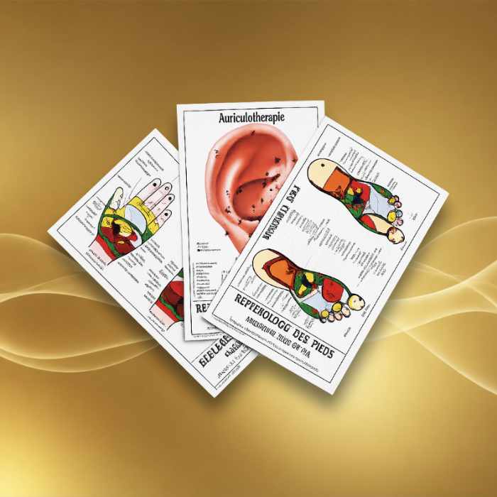 Pochettes de réflexologie