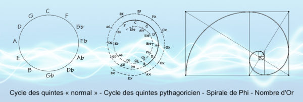 Diagramme quinte diapasons C&G