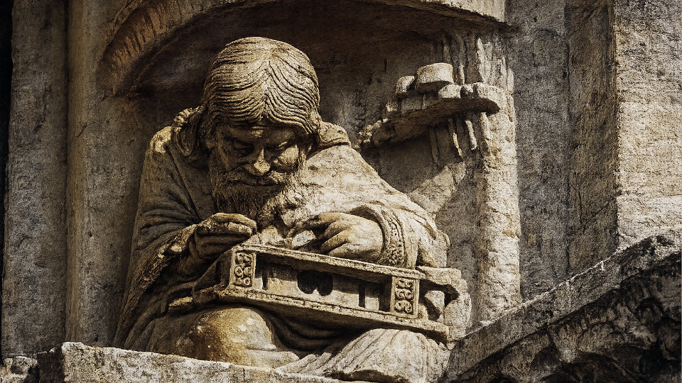 Pythagore, cathédrale de Chartres