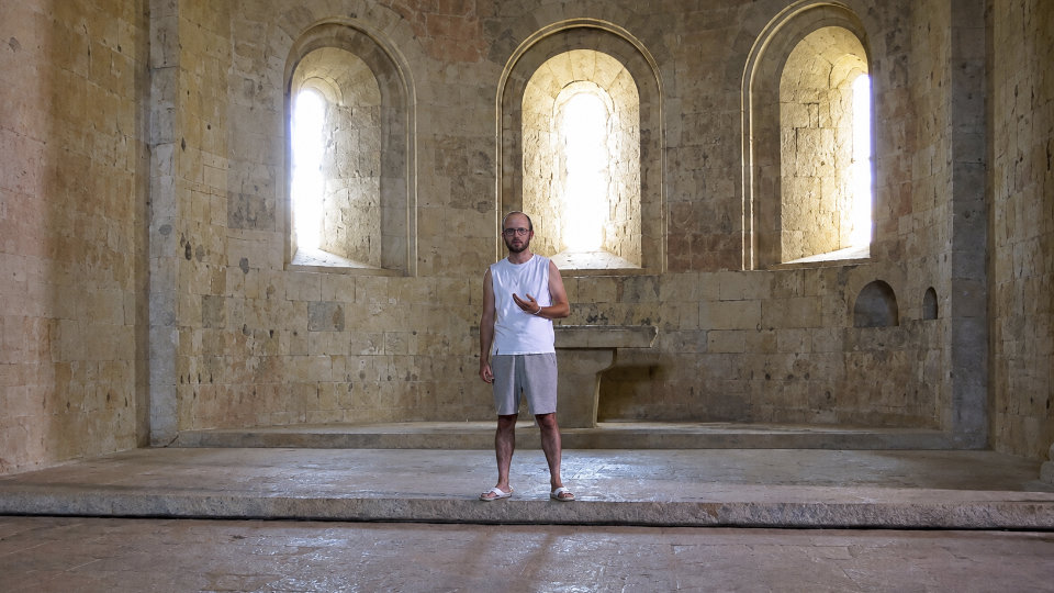 Quand chanter devient prière — Emmanuel Comte, Abbaye du Thoronet, 2011