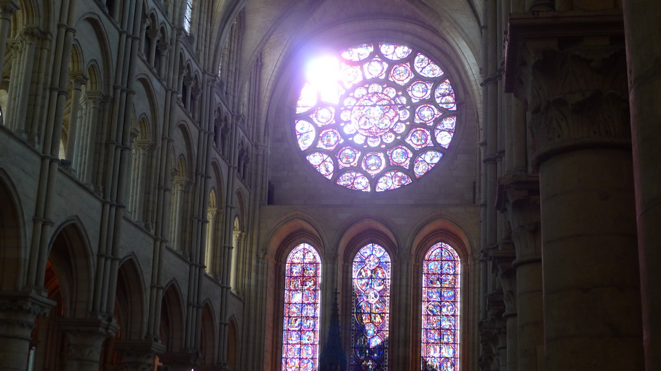 Vitrail de la cathédrale de Reims
