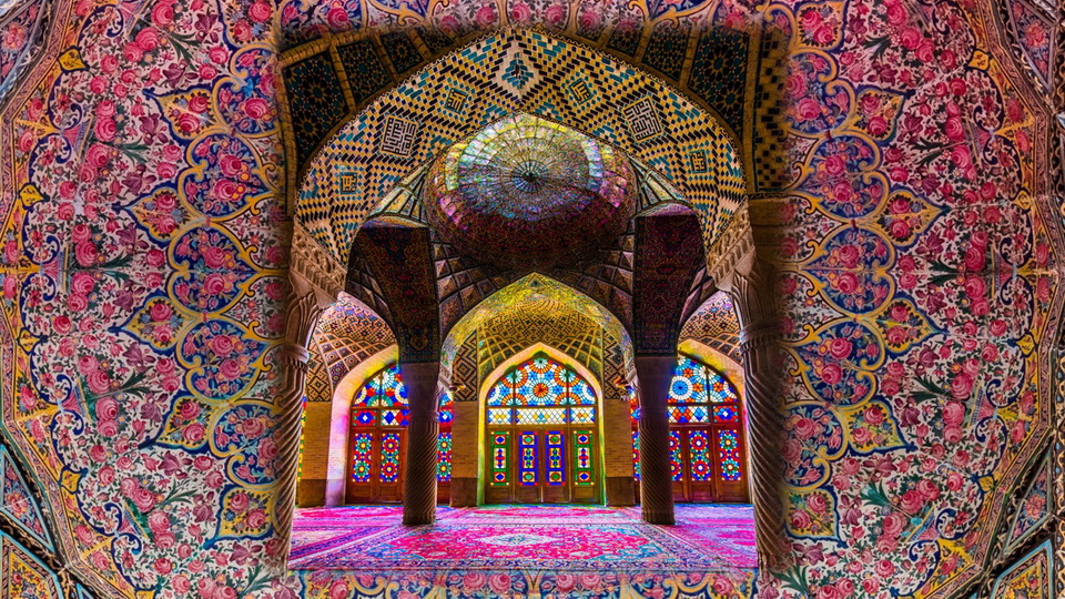 Mosquée Nasir-al-Mulk, Shiraz